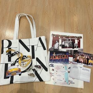 Pentatonix Autographed Christmas in the City Holiday Tour Memorabilia Set